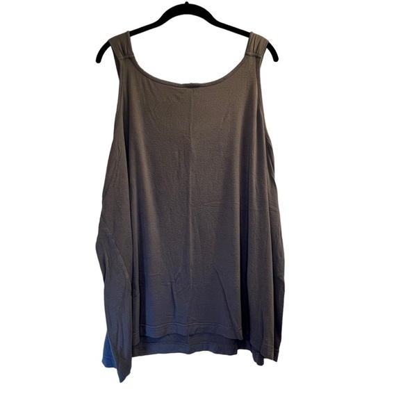 Sale George Women’s Tank Top 3XL Gray Silver Sequins - Picture 8 of 10